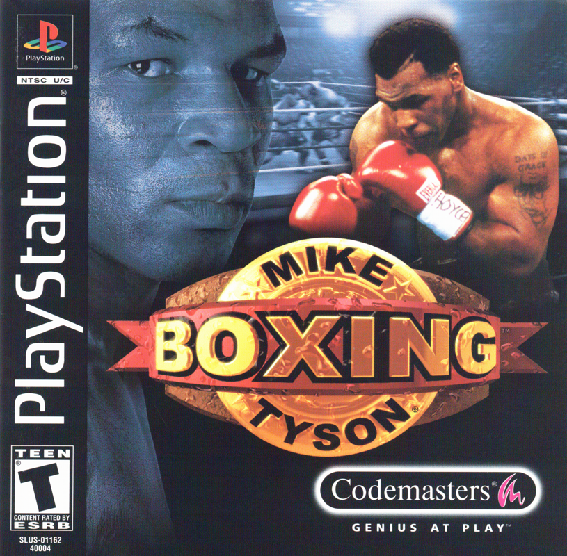 Boxing box art for Playstation